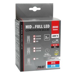 Led lambid 2tk,12/24V HID D1S-D1R,35W