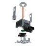 Led lamp 2pcs, 12/24V HID D1S-D1R, 35W