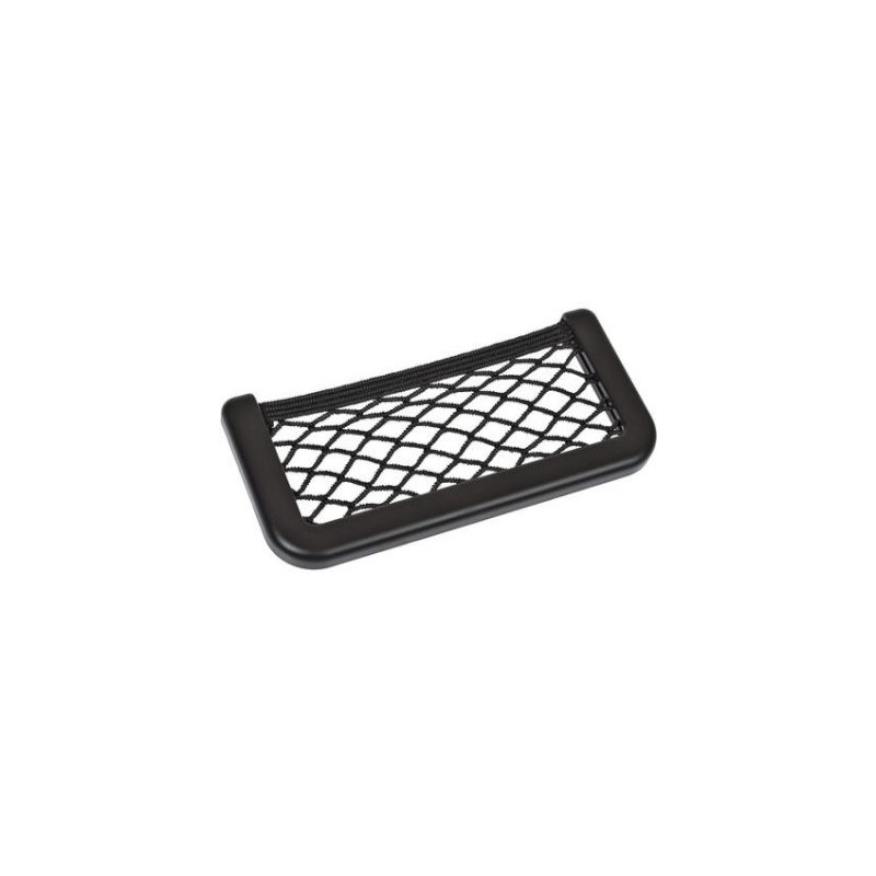 Mesh side pocket 17*8 cm, black