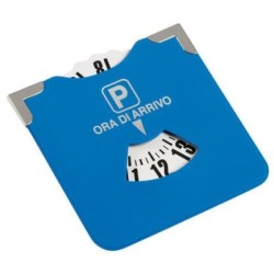 Leather parking disc