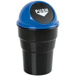 Mini car litter bin in a cup holder