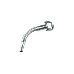Metal canister metal casting nozzle