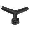 Battery terminal cleaning brush