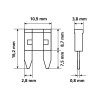 Fork guard compl. Mini 10pcs