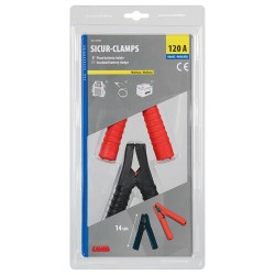 Käivitusjuhtme näpitsad 120A 14cm isolee