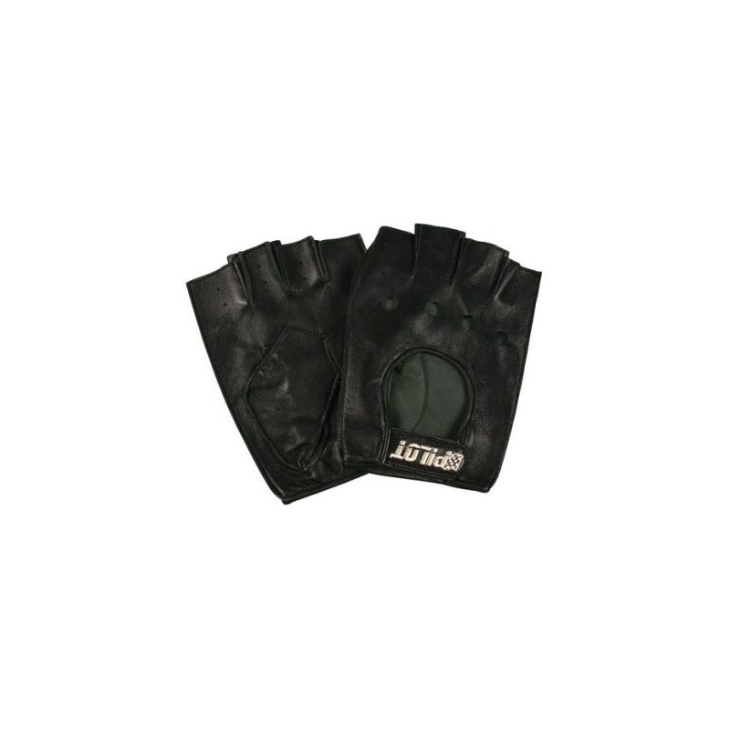 Half finger driving gloves M, black