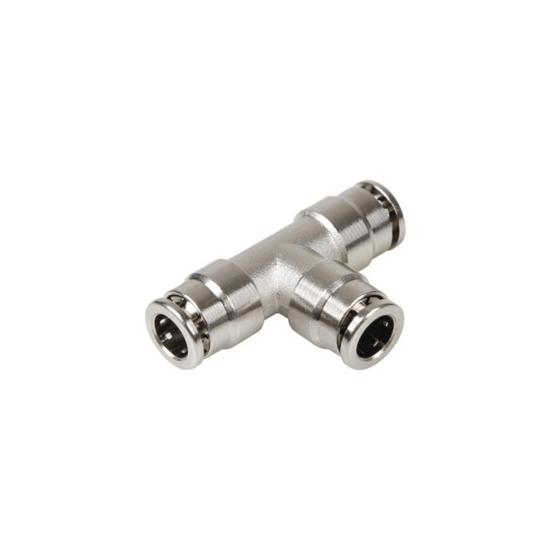 Quick release triple for compressed air tubes 8mm