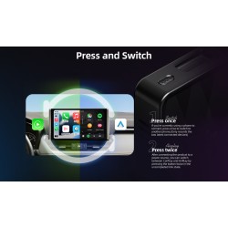 Carplay/Android Auto juhtmevaba adapter