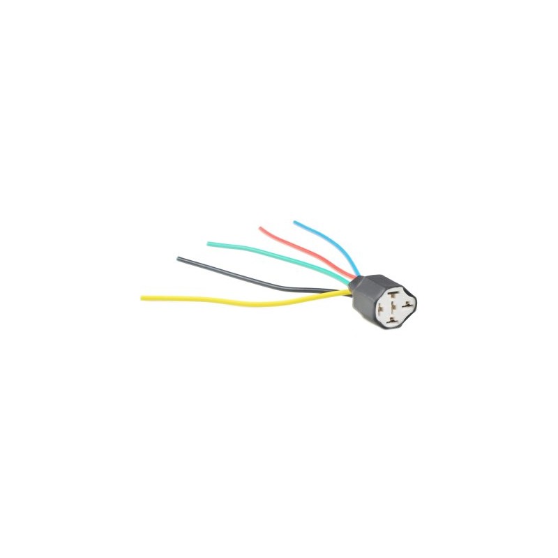 Relay 5 end socket with cable 130mm