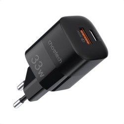 Зарядное устройство Choetech USB+USB-C QC3.0 33 Вт
