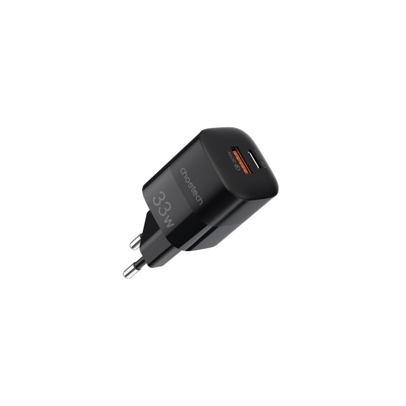 Зарядное устройство Choetech USB+USB-C QC3.0 33 Вт
