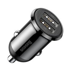 Зарядное устройство Baseus 2xUSB 12/24 В