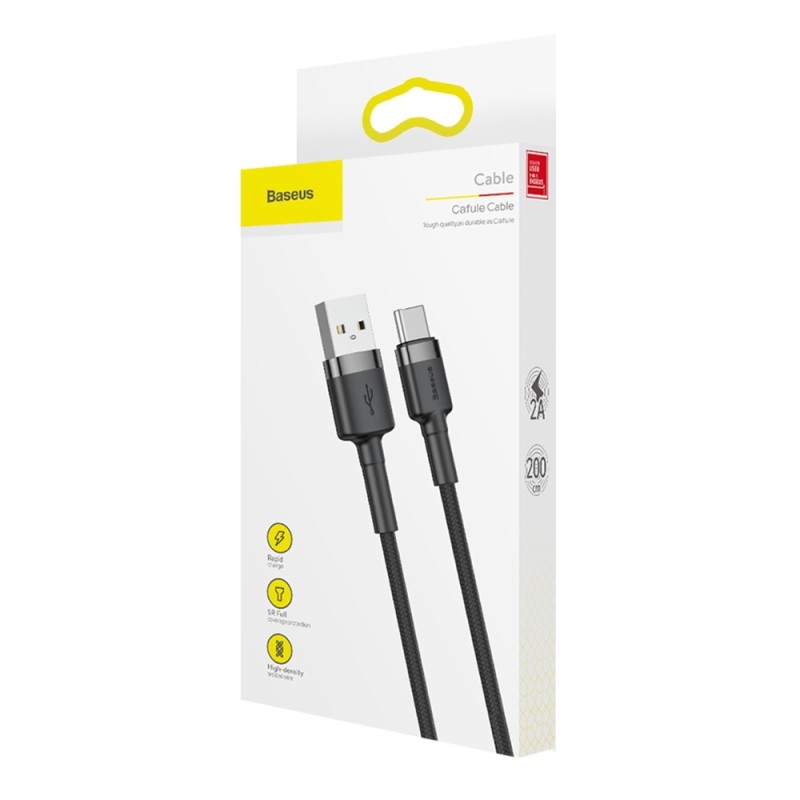 Кабель для зарядки Baseus USB-C 200 см Кабель для зарядки Baseus USB-C 200 см