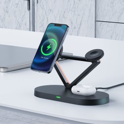 Зарядная станция Acefast 15W 3in1 magsafe