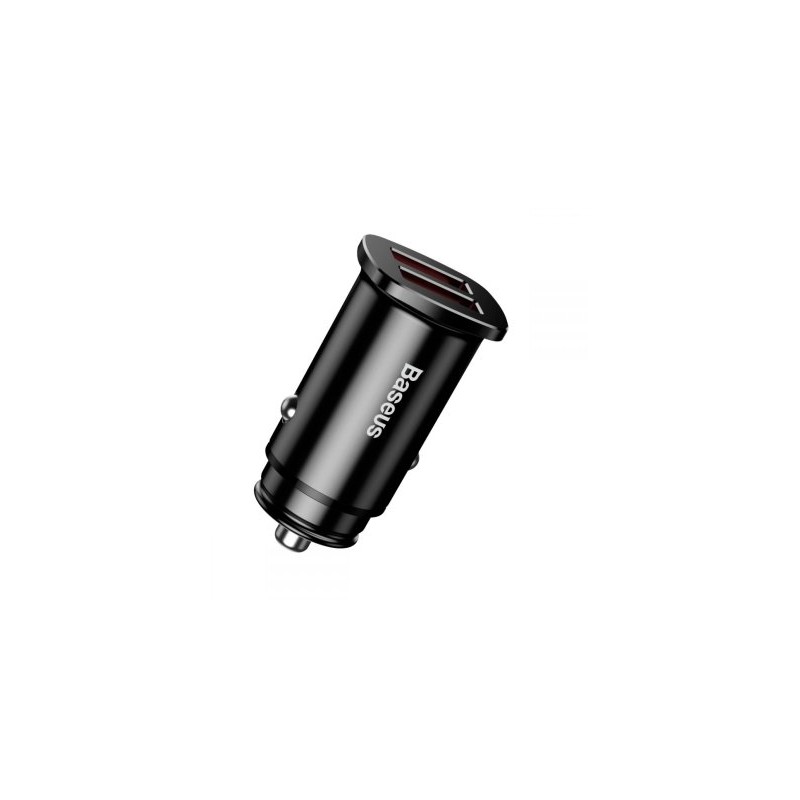 Зарядное устройство Baseus USB с 2 гнездами QC3.0 12/24V