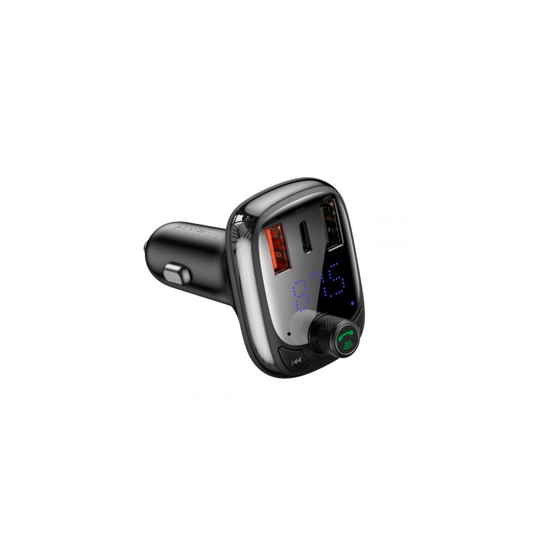 Baseus FM Transmitter 2xUSB+USB-C 12/24V Baseus FM Transmitter 2xUSB+USB-C 12/24V