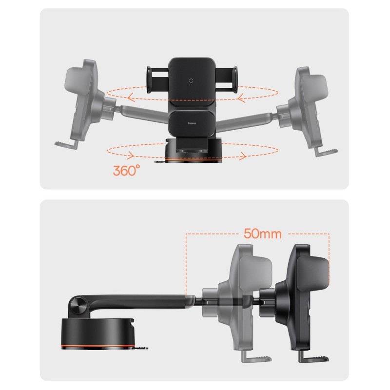 Baseus phone holder and charger Baseus phone holder and charger