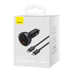 Baseus USB/USB-C car charger 140W