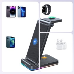 TL Joyroom 3in1 laadimisjaam kokkuklapit