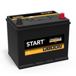 Start Mega 60Ah 450A 230x170x220-+