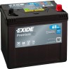 Exide Premium 65Ah580A 230x173x222-+