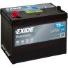 Exide Premium 75Ah630A 260x170x222+-