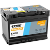 Exide Premium 77Ah760A 278x175x190-+
