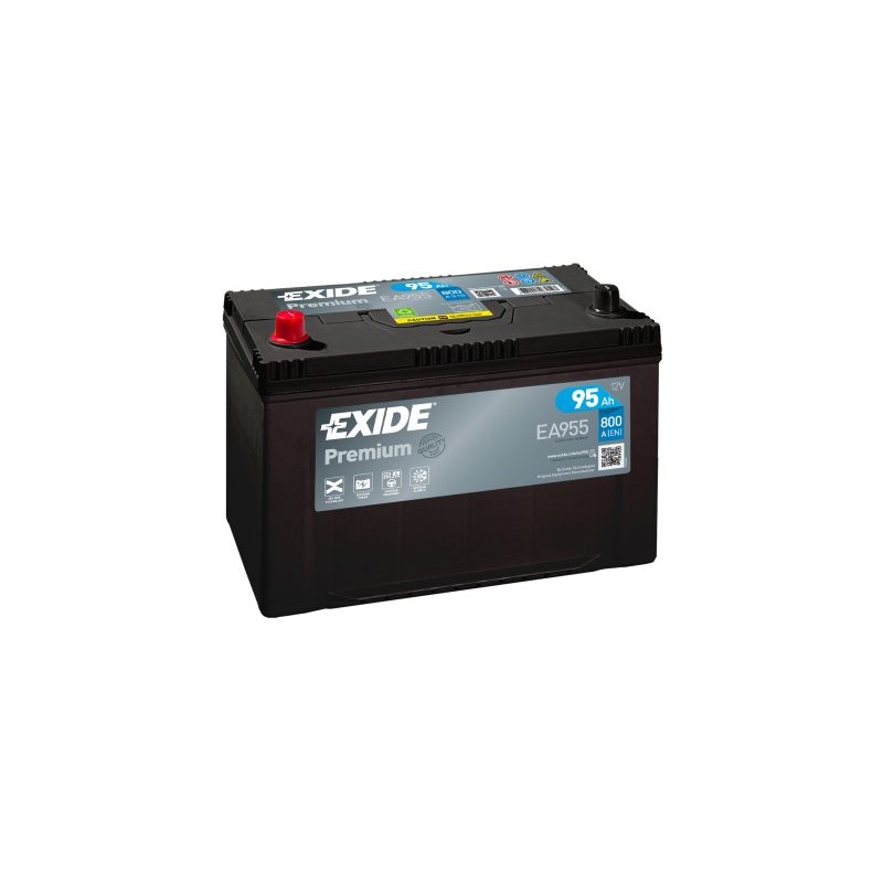 Exide Premium 95Ah800A 306x173x222+-- запчасти для грузовиков- Nordparts
