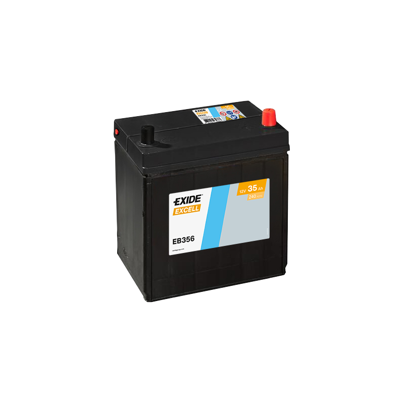 Exide Excell 35Ah 240A 187x127x220-+ Exide Excell 35Ah 240A 187x127x220-+