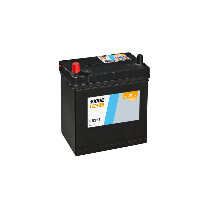 Exide Excell 35Ah 240A 187x127x220+- Exide Excell 35Ah 240A 187x127x220+-