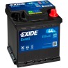 Exide Excell 44Ah 400A 175x175x190-+