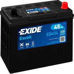 Exide Excell 45Ah 330A 237x127x227 MIINUS-PLUSS- veoauto varuosad- Nordparts