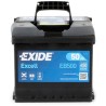 Exide Excell 50Ah 450A 207x175x190-+