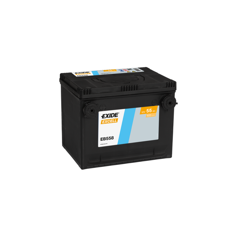 Exide Excell 55Ah 620A 230x180x186+- USA Exide Excell 55Ah 620A 230x180x186+- USA