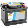 Exide Excell 62Ah 540A 242x175x190-+