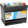 Exide Excell 70Ah 540A 266x172x223-+