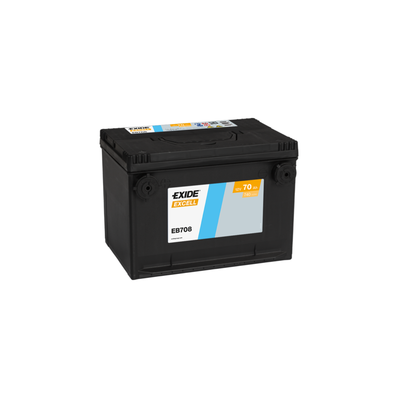 Exide Excell 70Ah740A 260x180x186+- США Exide Excell 70Ah740A 260x180x186+- США