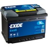 Exide Excell 74Ah 680A 278x175x190-+
