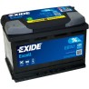 Exide Excell 74Ah 680A 278x175x190+-
