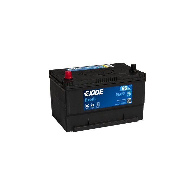 Exide Excell 85Ah 800A 300x192x192+- Exide Excell 85Ah 800A 300x192x192+-