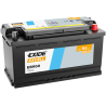 Exide Excell 95 Ah 800A 353x175x190-+