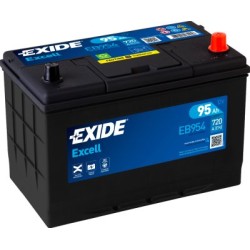 Exide Excell 95Ah 720A 306x173x222 MIINUS-PLUSS- veoauto varuosad- Nordparts