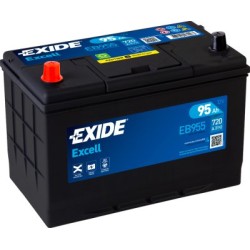 Exide Excell 95Ah 720A 306x173x222 PLUSS-MIINUS- veoauto varuosad- Nordparts