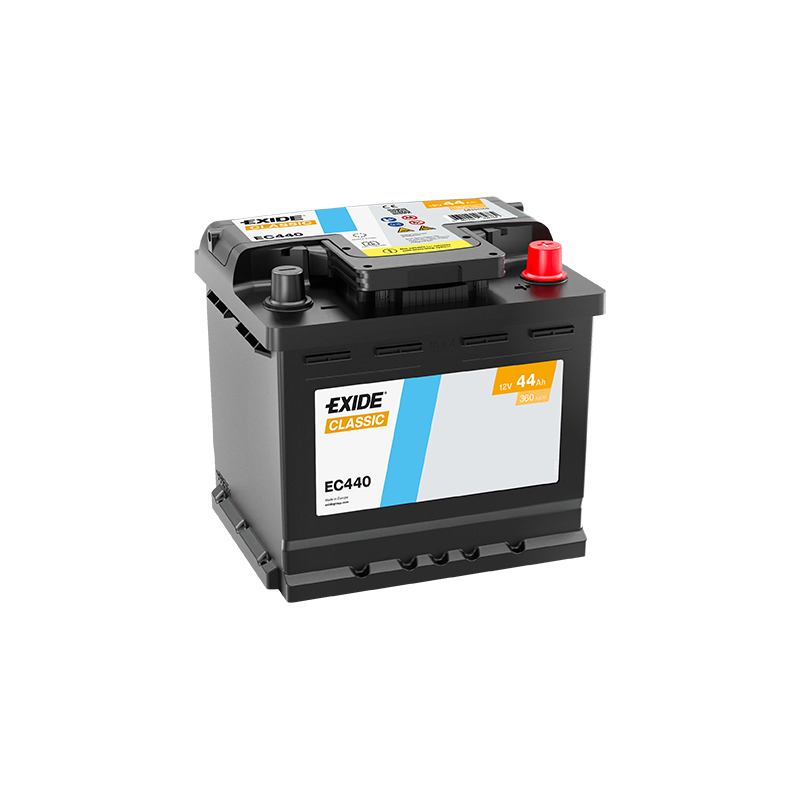 Exide Classic 44Ah360A 207x175x190-+ Exide Classic 44Ah360A 207x175x190-+