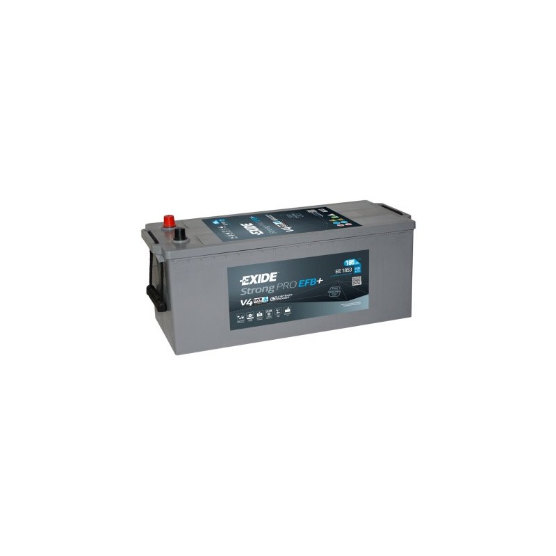 Exide PRO EFB 185Ah1100A513x223x223+-