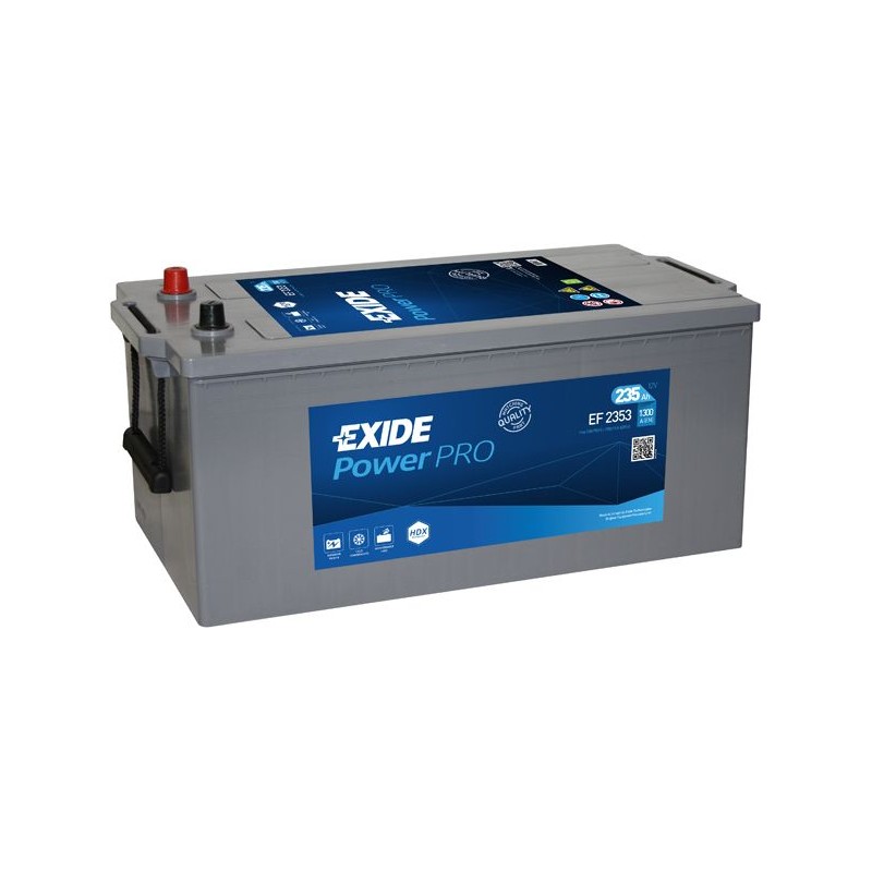 Exide PowerPRO 235Ah1300A518x279x240+- Exide PowerPRO 235Ah1300A518x279x240+-
