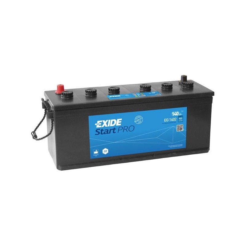 Exide StartPRO 140Ah900A 508x175x205+- Exide StartPRO 140Ah900A 508x175x205+-