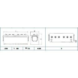 Exide StartPRO 140Ah900A 508x175x205+-