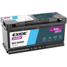 Exide AGM 106Ah 950A 392x175x190-+