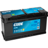 Exide AGM 106Ah 950A 392x175x190-+